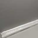 LazBlinds No Drill Cordless Cellular Shades, 34" W x 64" H, White