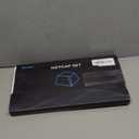 PBT Keycaps Set, Doubleshot 137 Key Caps,Cherry Profile Custom Keycap for 61/64/68/84/87/100/104/108 Mechanical Keyboard, Compatiability for 60 65 75 100 Percent Keyboads (White Blue Red)