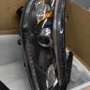 munirater 1 Pair Headlights for 2013 2014 2015 Accord Sedan Headlamp DRL Halogen Black Driver and Passenger Side RH&LH