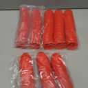 American Carnival Mart 60 Pack of Red Bulk Hinged Easter Eggs in Poly Bag Fillable for Easter Egg Hunt and Tossing Gifts 2-1/3"
