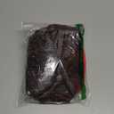 Spooktacular Creations Deluxe Pirate Hat with Dreadlocks, Eye Patch, Earring, Necklace, Tricorn Pirate Hat for Men, Halloween Costume Accessory, Caribbean Fancy Dress Up Brown