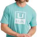 HUK Kids Performance Fishing Logo Tee, Short Sleeve T-Shirt for Kids (X-Large)