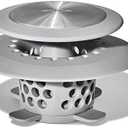 OXO Good Grips Stainless Steel Hair Catch Drain Protector 2 Count