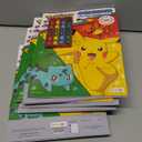 Pokemon Party Favors for Kids 8"x11" - Party Supplies Bundle Includes 12 Pokemon Coloring Books for Kids and 12 Pokemon Cards, Jumbo Crayons | Pokemon Party Favors Bulk