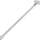 Skyflame Universal Gas Valve Key Fits 1/4" and 5/16" Gas Valve Stems, for Fire Pit and Fireplace, Polished Chrome - 12 Inches