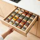 TBWIND 12 Pack 4 oz Square Glass Spice Jars with Lids and Labels Airtight Small Seasoning Containers Set, Clear Glass Storage Jars for Seasoning, Spices, Kitchen Pantry Organization