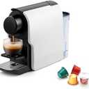 beanglass Mini Espresso Machine Compatible for NS Original Line Pods, Compact Capsule Coffee Maker with 20 Bar High Pressure Pump, 22 oz Removable Water Tank
