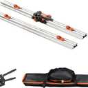 78 inches Large Format Manual Tile Cutter, Porcelain Ceramic Tile Cutter with Tungsten Carbide Cutting Wheel, Anti-Skid Feet, Durable Rails for professional installers or beginners