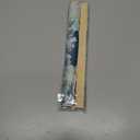 Qykwz Blue Christmas Snowman Wall Art Poster, Blue Snowman Decor, Pastel Xmas Snowflake Winter Holiday Wall Decor Canvas Prints for Home Bedroom Living Room, 12x16 in (color_7)