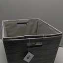 7.5 x 13 x 10 in. Shelf Tote Stackable Storage Bin Gray - Pack of 2