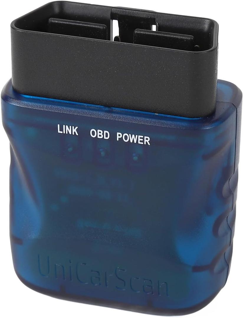 UniCarScan UCSI-2100 OBD2 Bluetooth 4.0 Scanner for BimmerCode & MotoScan, Works with iOS, Android & Windows
