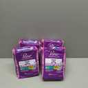 Poise Incontinence Pads & Postpartum Incontinence Pads, 3 Drop Light Absorbency, Long Length, 96 Count (4 Packs of 24)