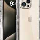 MAXCURY for iPhone 15 Pro Max Clear Case, Full Body Protection Heavy Duty Shock Absorption 3 in 1 Silicone Rubber with Hard PC Phone Case Cover for 15ProMax, No Buit in Screen Protector, No MagSafe