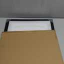 upsimples 11x14 Diploma Frame Certificate Degree Document Frame with High Definition Glass, 8.5 x 11 with mat for Wall and Tabletop, Black Double Mat, 1 Pack