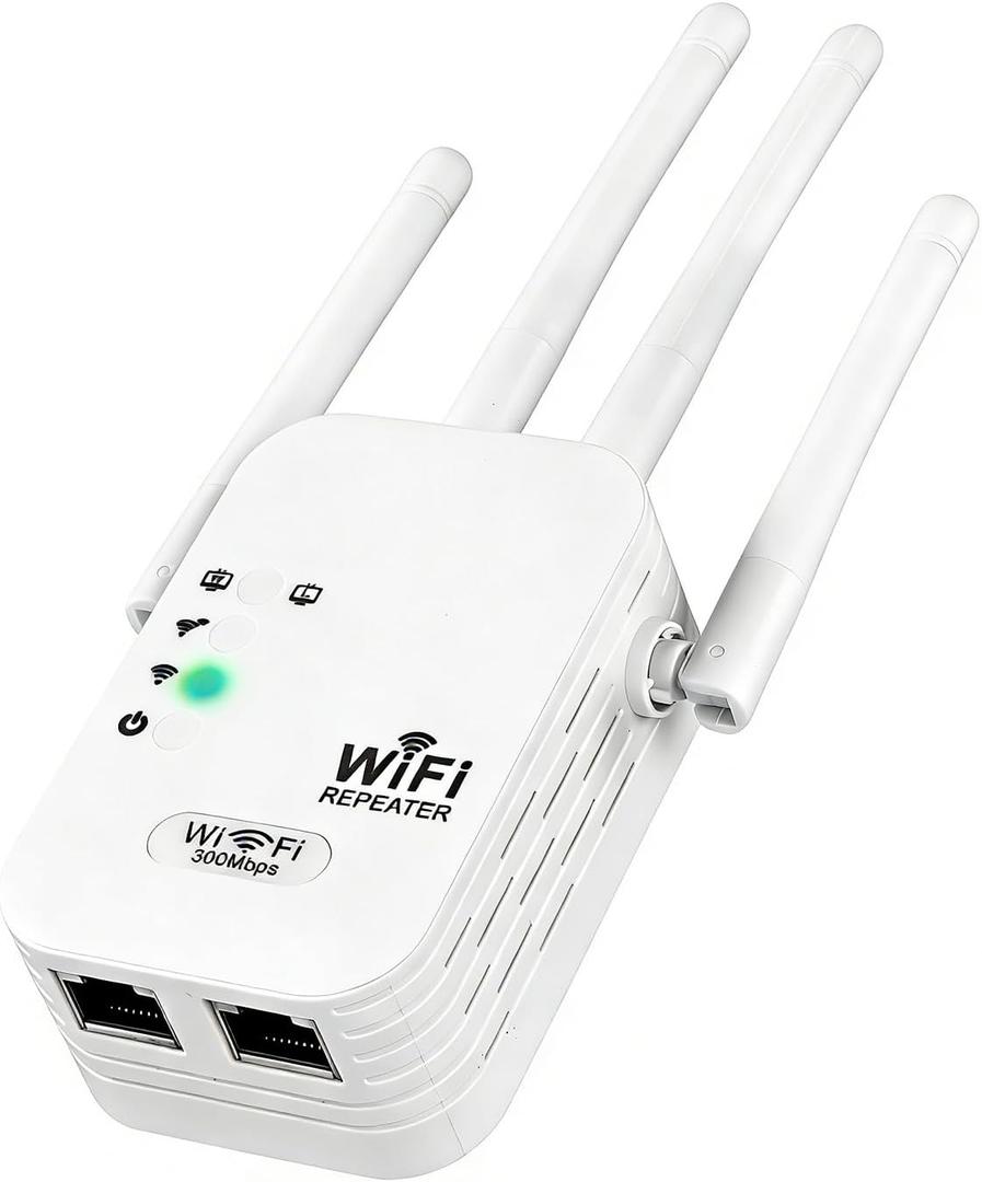 2026 WiFi Extender Signal Booster for Home, 9800sq.ft Wireless Internet Repeater, Long Range WiFi Booster and Signal Amplifier w/Ethernet Port, WiFi Router Extender Support 99% Devices, 1-Tap Setup