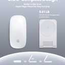 3 in 1 Charging Station, 25W Foldable Magnetic Fast Wireless Charger Stand for Apple Multiple Devices, Travel Charger for iPhone 17 16 15 14 13 12 Series Watch AirPods 4/3/2/Pro