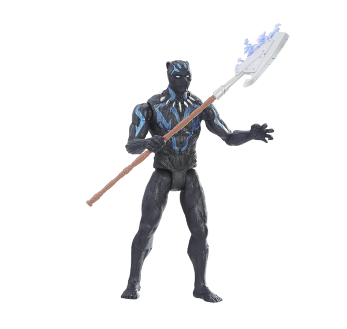 Marvel Black Panther 6-inch Vibranium Suit Black Panther (2 pack)