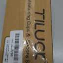 TILUCK Measuring Cups & Spoons Set, Stackable Cups and Spoons, Nesting Measure Cups with Stainless Steel Handle, Kitchen Gadgets for Cooking & Baking (Black) (5+5)