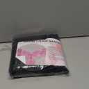 Babenest Satin Chair Sashes Ties Upgraded 10 pcs Chair Ribbons Bows for Wedding Banquet Party Christmas Baby Shower Events Decoration (Black)