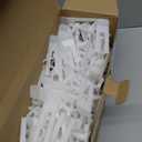 All In One Christmas Light Clip, Universal Gutter and Shingle Clip for C7, C9 and Mini Lights, 100 Pack (White)