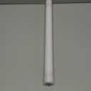 12 Inch Ceiling Fan Downrod, 1" Diameter Matte Black Ceiling Fan Extension Rod (No Threads),Universal Down Rods for Ceiling Fans,Easy Installation