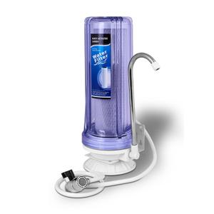 Ronaqua One Stage Countertop Drinking Water Filtration System Removes Chlorine with Block Activated Carbon Filter, Transparent Housing, and Meets NSF Standards & Regulations Ronaqua One Stage Countertop Drinking Water Filtration System Removes Chlorine with Block Activated Carbon Filter, Transparent Housing, and Meets NSF Standards & Regulations