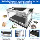 Hamster breeding House Reptile breeding Cages with Wheels (Big Size)