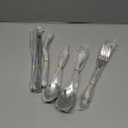 KINGSTONE 20 Piece Teardrop Silverware Set for 4, 18/10 Stainless Steel Flatware Set, Modern Design Cutlery Set for Home/Hotel/Wedding,Mirror Polished and Dishwasher Safe
