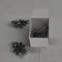 5 Pcs double flower decorative jeweled rhinestone hair clip pretty fancy floral thick crystal hair clips for women beautiful fashion designer asian accessories long chinese korean vintage ornaments