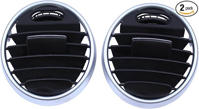 2Pcs Dashboard Air Vent for Mercedes-Benz GL450 07-12, GL500 GL550 08-12, ML350 ML500 06-11, ML550 08-11, ML63 AMG 07-11, GL320 ML320 07-09