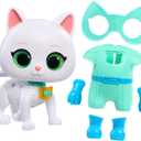 Disney Junior SuperKitties Cat-Tastic Transforming Bitsy, Kids Toys for Ages 3 Up by Just Play