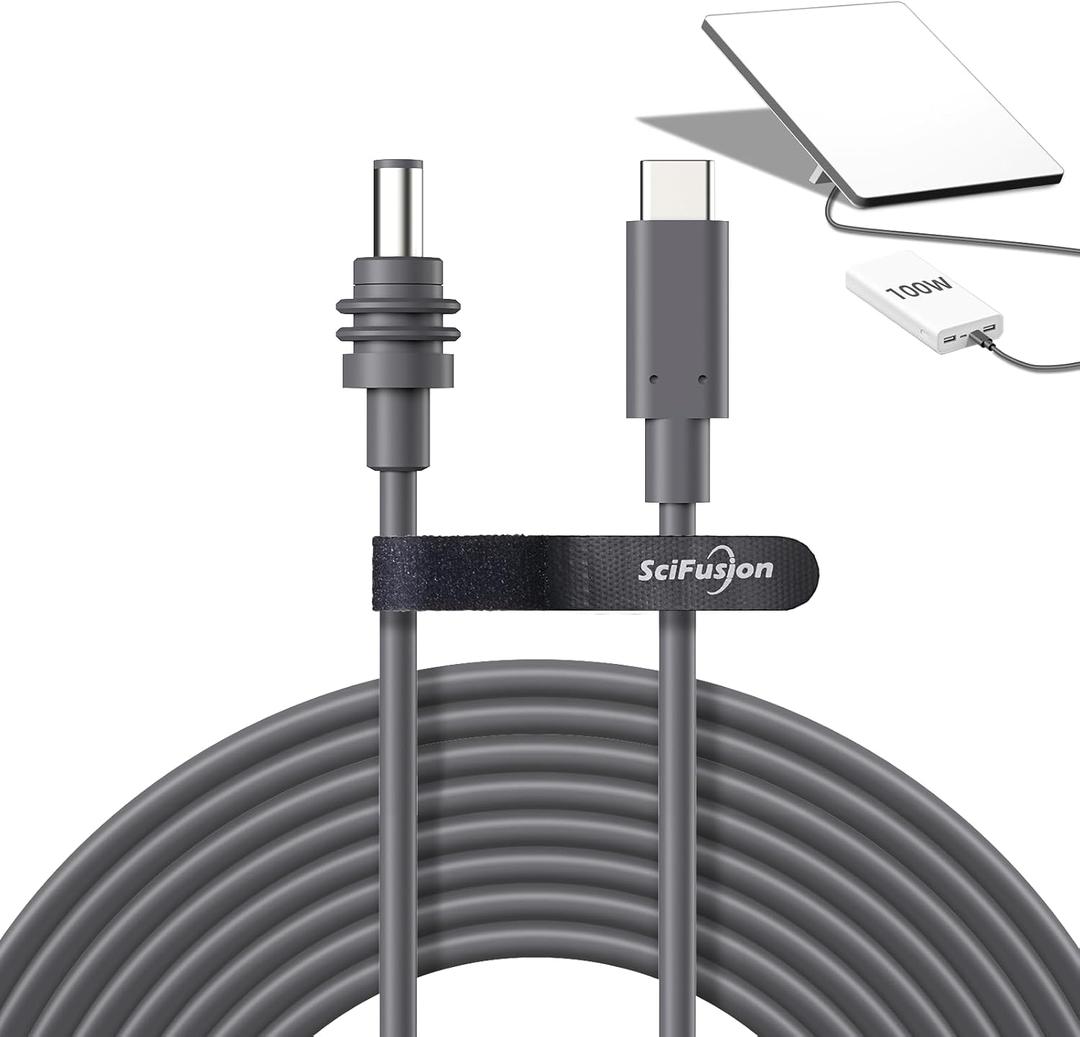 50FT Starlink Mini USB C Cable - Waterproof, Work with 100W+ PD Power Source, Compatible with Starlink Mini Accessories