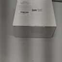 12 Pcs Glass Teardrop Christmas Ornaments 4.72 Inch Luxury Christmas Ornaments Set Matte, Glossy & Transparent Teardrop Glass Baubles, Design for Xmas Tree Decorations Holiday(White)