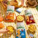 Simply, Cheetos White Cheddar Puffs & Crunchy Variety Pack, 0.875 Ounce (Pack of 36) (EXP 09/23/25)