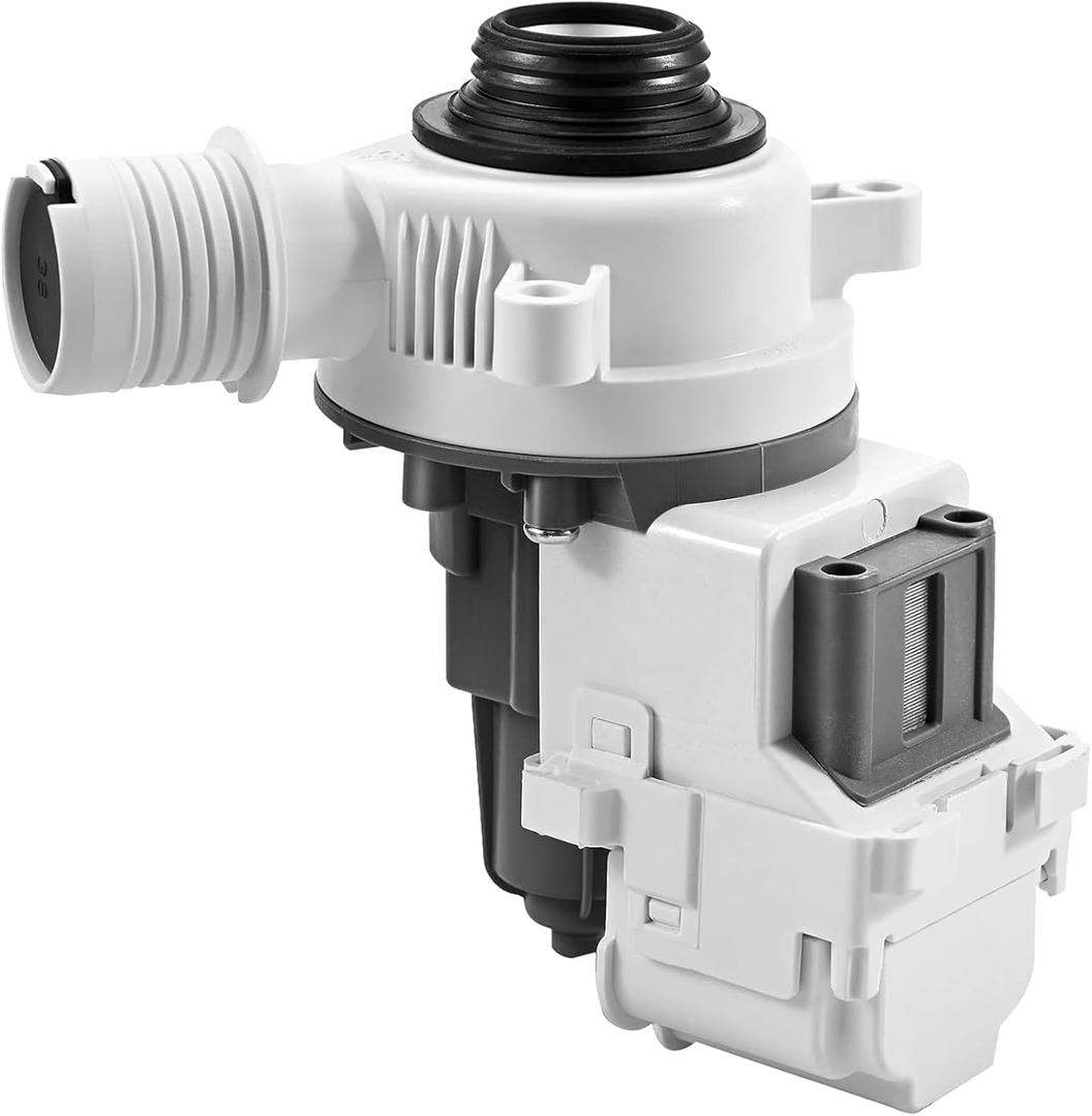 Upgraded W10919003 W10775446 Washer Drain Pump Assembly for Whirlpool Maytag Kenmore Amana Washing, Replaces WTW4816FW3 NTW4519JW2 NTW4516FW3 AP6038235 EAP11770076 PD00042517 Washer Drain Pump