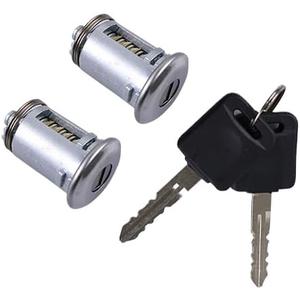 1 Set Door Lock Cylinder Kit Compatible with Freightliner FLD 112 120 Century Cascadia Classic