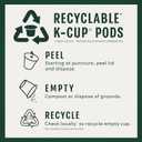 Starbucks K-Cup Coffee Pods, Medium Roast Coffee, Pike Place Roast For Keurig Brewers, 100% Arabica, 1 Box (22 Pods)