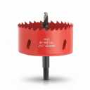 2.5 Inch (2-1/2", 64mm) Bi-Metal Hole Saw with Arbor, Heavy Duty Hole Cutter for Metal, Wood & Plastic with Smooth Flat Edge & Fast Chip Removal