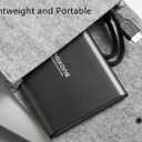 Maxone 500GB Ultra Slim Portable External Hard Drive HDD USB 3.0 Compatible with PC, Laptop, Charcoal Grey