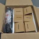 Modern Sputnik Chandelier Ceiling Light Fixtures, 6-Lights 22 Mid Century Industrial Metal Semi Flush Mount for Dining Room, Bedroom, Living Room, 6 Globe Bulbs