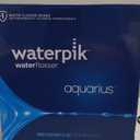Waterpik Aquarius Water Flosser For Teeth Cleaning, Gums, Braces, Dental Care, Electric Power With 10 Settings, 7 Tips For Multiple Users And Needs, ADA Accepted, Black WP-662