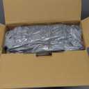 Westinghouse Electric Snuggle Throw Blankets with Foot Pocket, Wearable Heated Blanket with Sleeves, 6 Heating Levels & 2 to 10 Hours Heating Time Settings, 50 * 70"+18", Light Grey