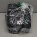 UUJOLY Plastic Small Trash Can Wastebasket, Garbage Container Basket for Bathrooms, Laundry Room, Kitchens, Offices, Kids Rooms, Dorms, 3.5 Gallon, Black