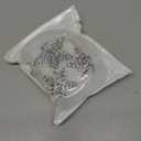 3 in 1 Bling Case Cover for AirPod Max, Clear TPU Glittering Rhinestones Stars Protective Ear Cups Covers Silicone Earpad Headband Covers Compatible for Apple AirPods Max Headphones (Star)