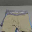 Hanes Boys' Originals Boxer Briefs, Stretch Cotton Underwear, Assorted, 6-pack (Medium, Tan/Blue Oasis/Cargo Olive/Grey - 6 Pack)