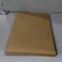 N&T NIETING Christmas Tree Skirt, 30 Inch Rustic Burlap Tree Skirt with Snowflakes Printed Christmas Tree Mat for Xmas Holiday New Year Party Decoration, Khaki