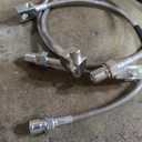 89715 Stainless Brake Lines Extended Front and Rear for TJ YJ 87-06 Cherokee XJ 84-01 4-6" Lift