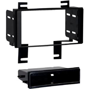 Metra Electronics 99-7616 Single/Double DIN Installation Kit for Select 2012-UP Nissan Rogue Vehicles,Black