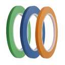 JINBING 3 Rolls Fine Line Tape High-Temp Vinyl Fineline Masking Tape Painters Tape 3-Colors (1/4 inch)