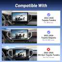 Phone Holder for for Toyota Tundra (2022-2025 2026, 14 Inch) / Toyota Sequoia (2023-26), MagSafe Car Mount Charger,Magnetic Holder,15W Wireless Charging,360° & Hands Free,3rd Gen Tundra Car Gadgets